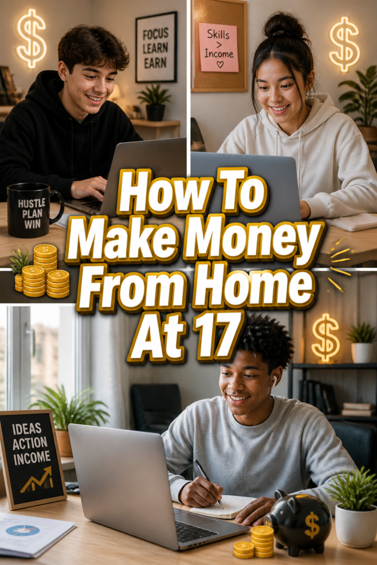 💰 How To Make Money From Home At 17