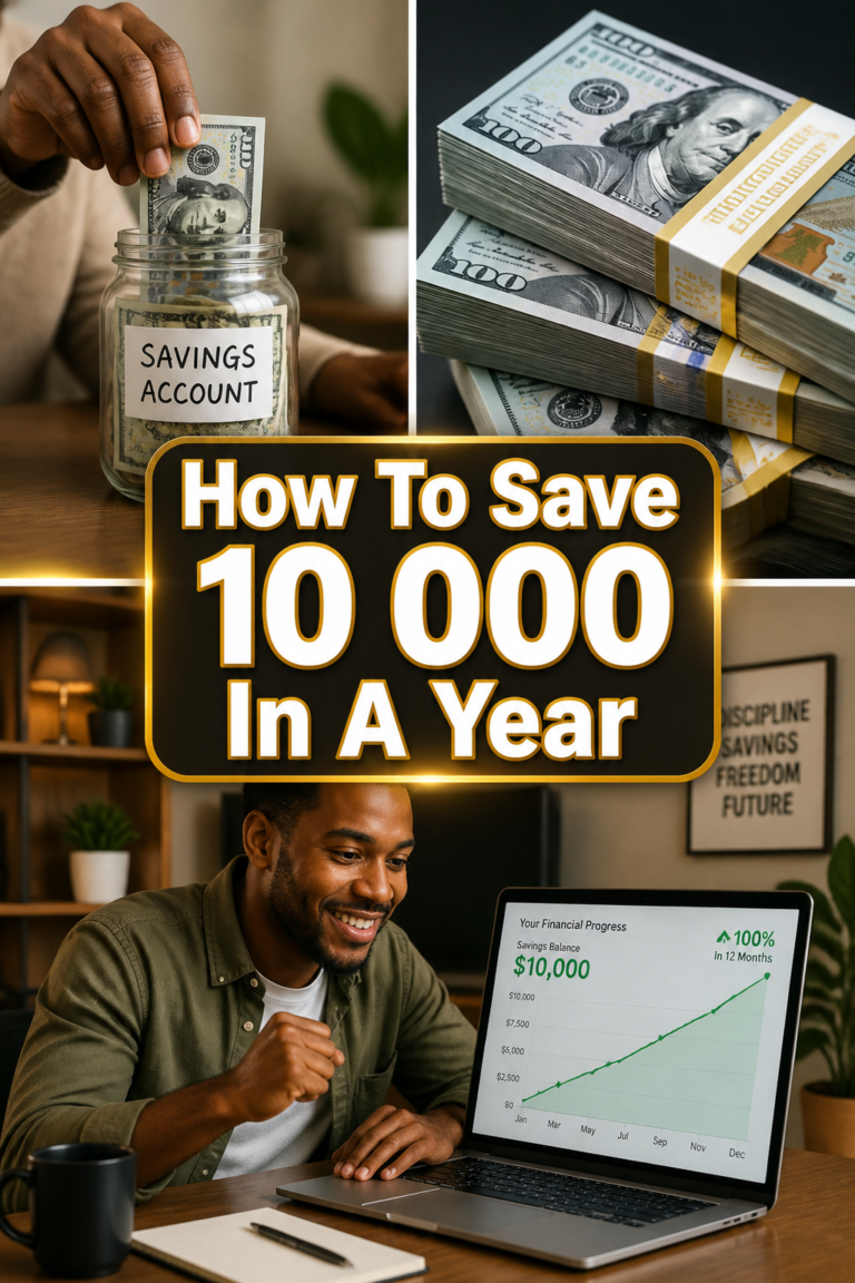 💰 How To Save 10 000 In A Year