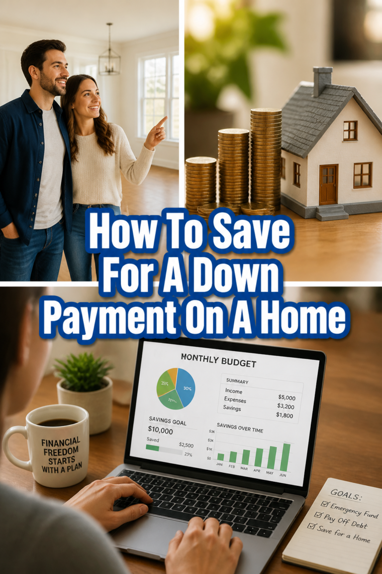How To Save For A Down Payment On A Home