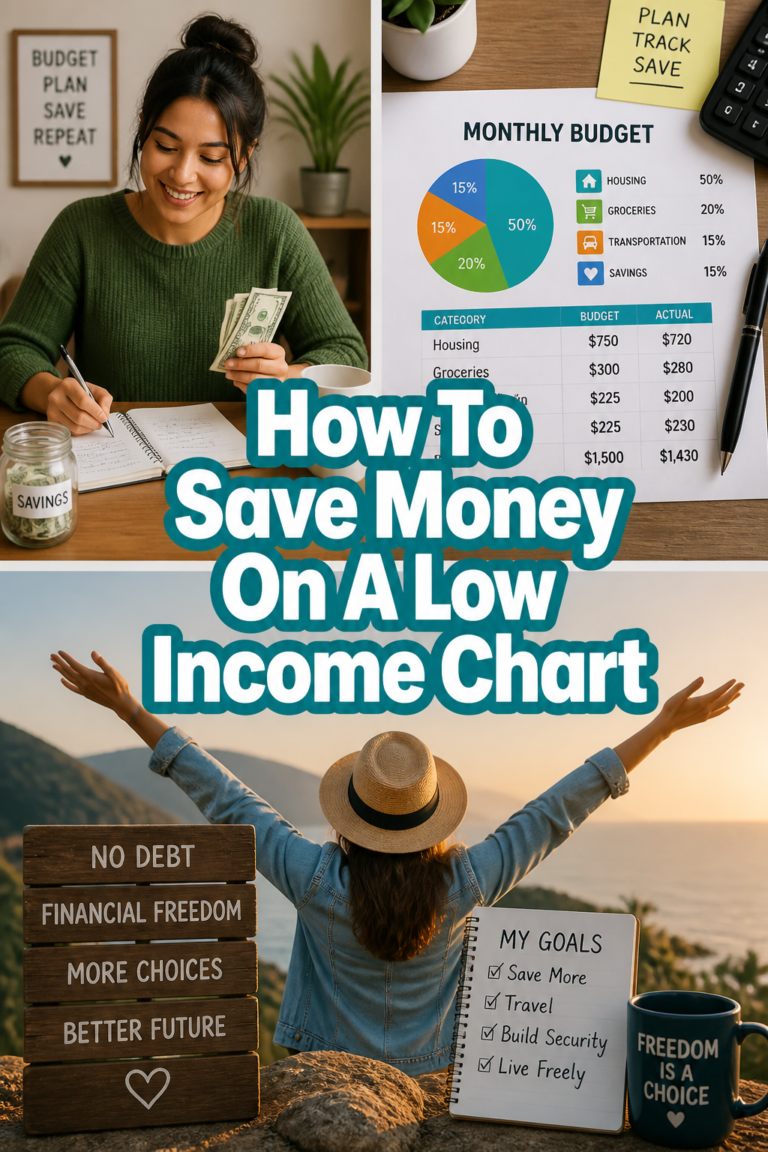 💰 How To Save Money On A Low Income Chart