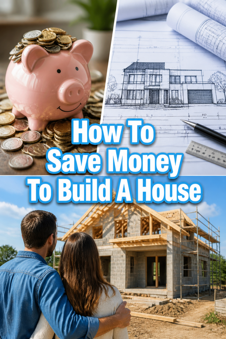 🏡 How To Save Money To Build A House
