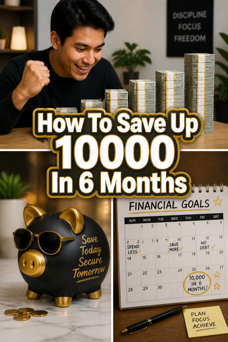 💰 How To Save Up 10000 In 6 Months