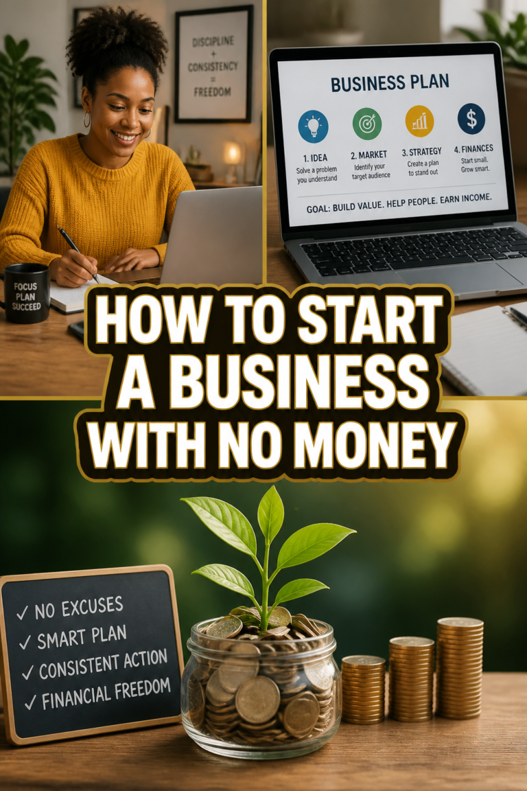 💰 How To Start A Business With No Money