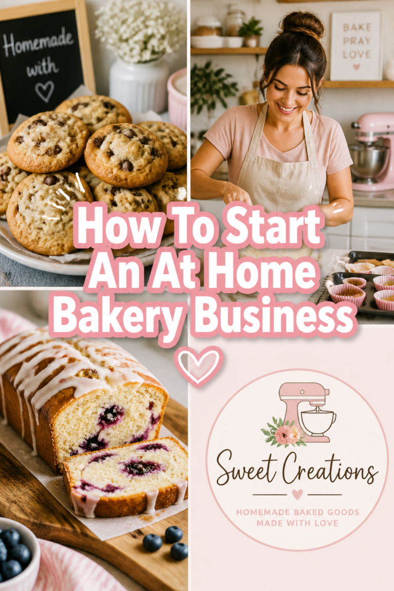 How To Start An At Home Bakery Business